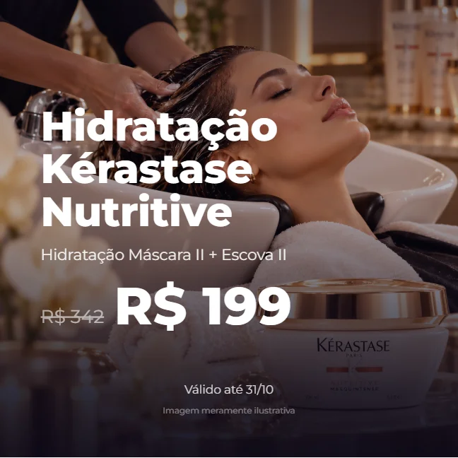 Campanha de hidratação com escova